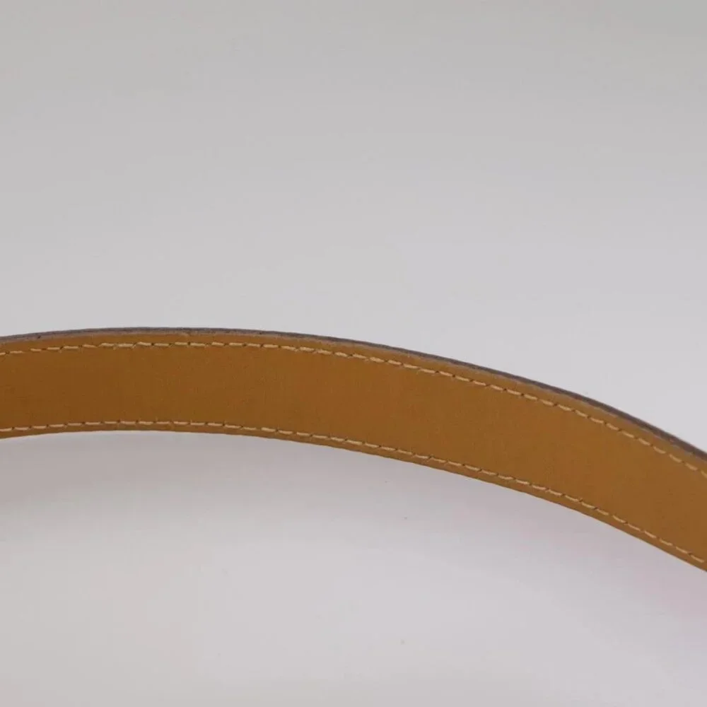 GUCCI Micro GG Supreme Shoulder Bag PVC Beige Brown Gold Auth 101967 - Picture 9 of 16